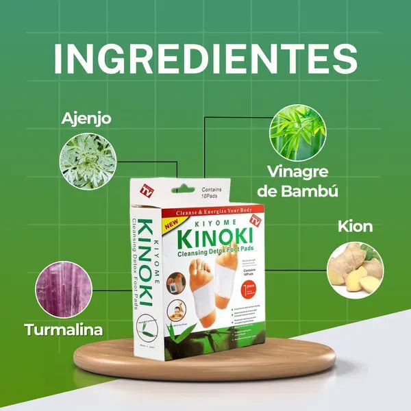 PARCHES DESINTOXICANTES KINOKI