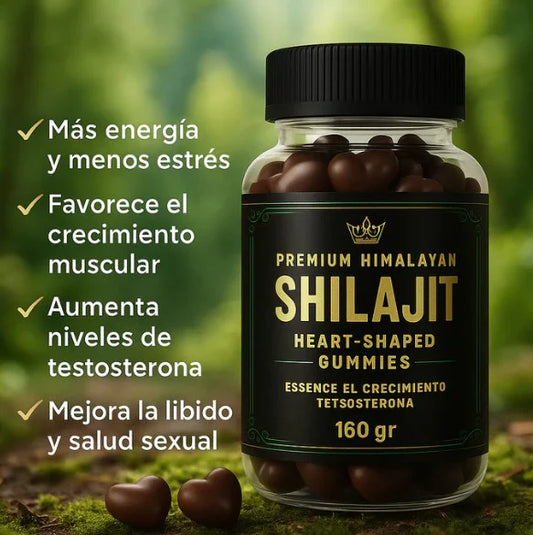GOMAS SHILAJIT PREMIUM - Energía, Fuerza y Vitalidad