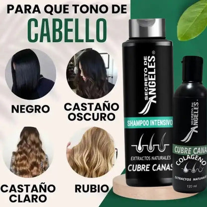 Shampoo Cubre Canas + 2 Obsequios GRATIS