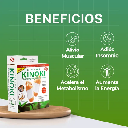 PARCHES DESINTOXICANTES KINOKI